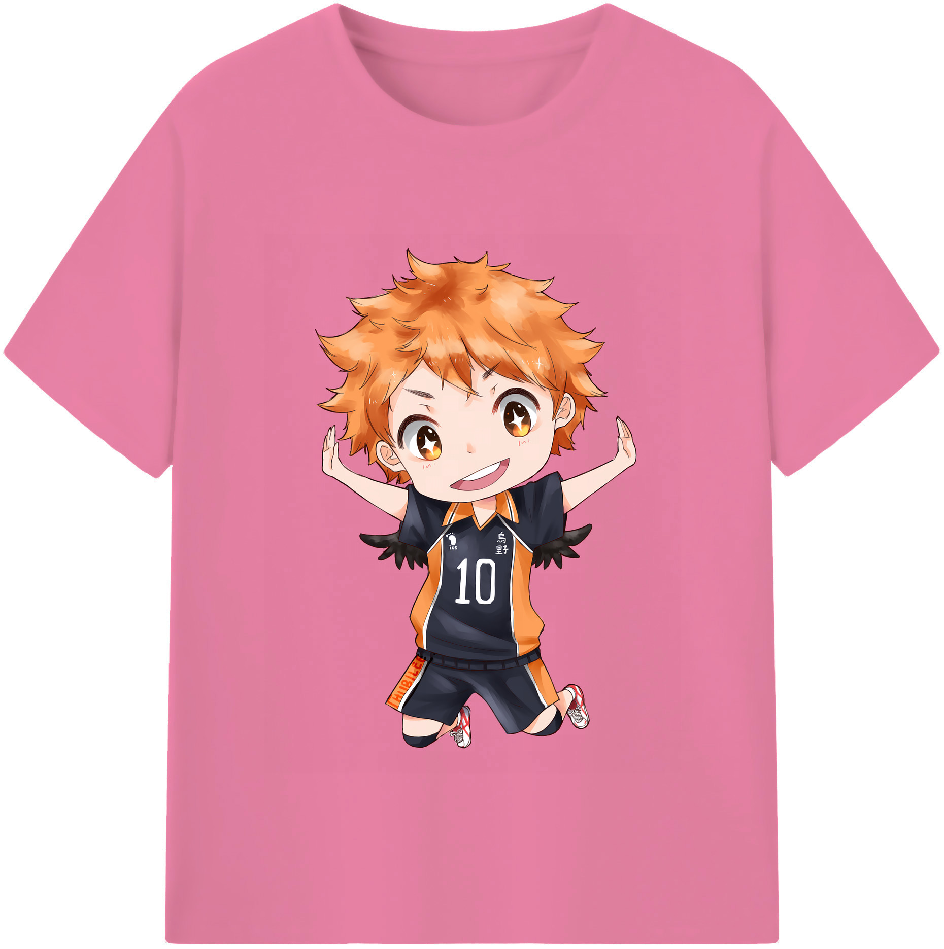 （画像用） ハイキュー!! Haikyu!! 綿100％半袖Tシャツ（フロントプリント）
